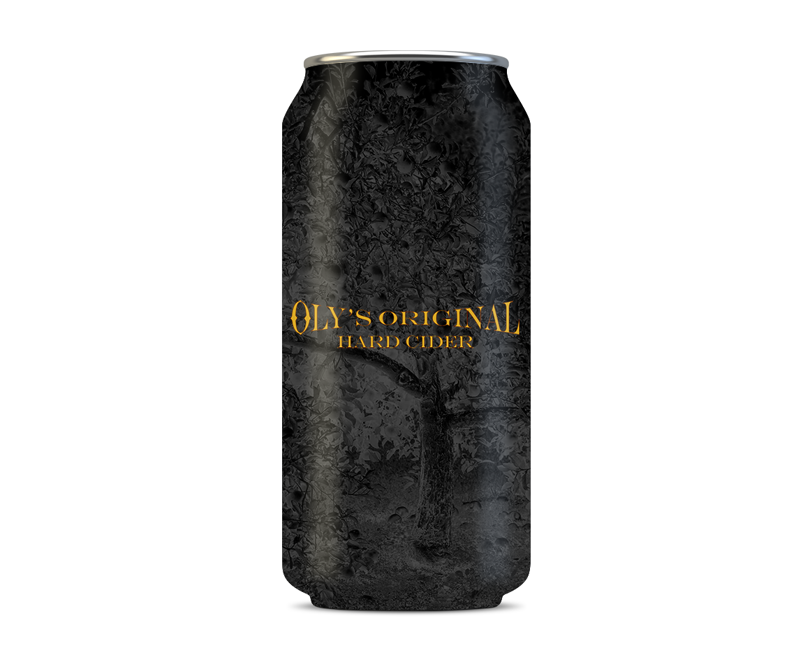 Oly Hard Cider Can Design